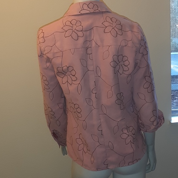 Sag Harbor Cardigan Blazer Top Size MP  ☆ - Picture 3 of 9